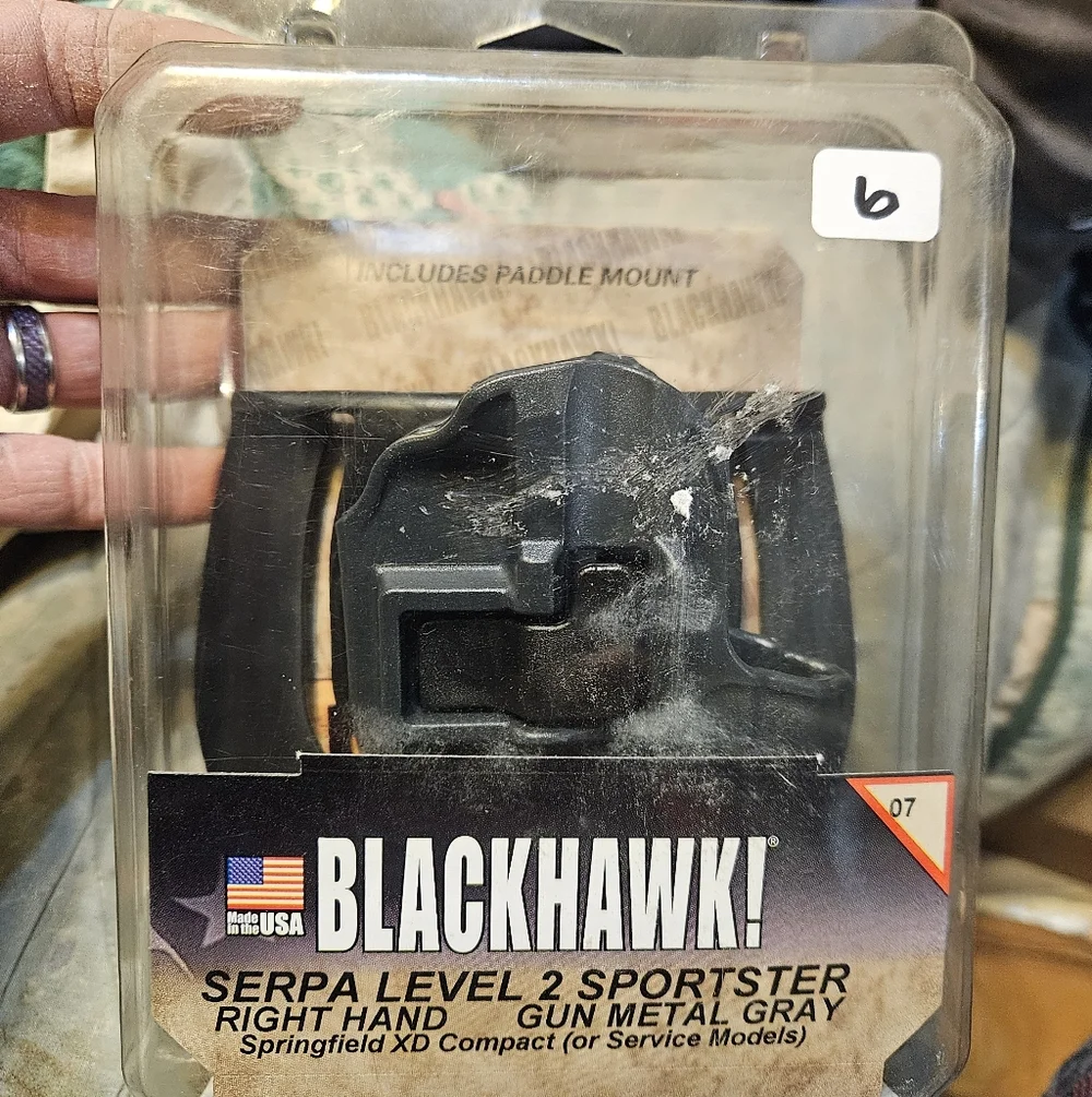 NIP Black Hawk Paddle Holster For Springfield XD